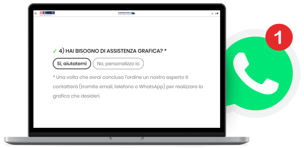 assistenza grafica online per fascia personalizzata 1